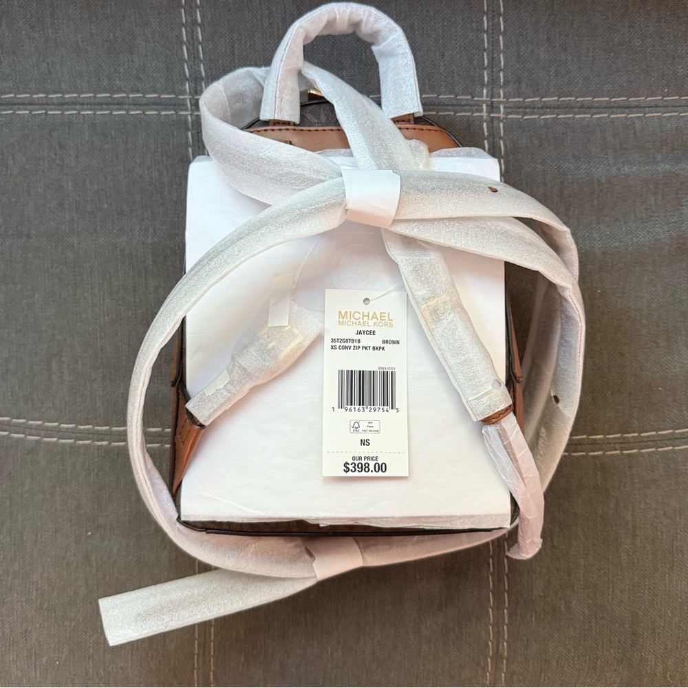 NWT Michael Kors XS Mini Jaycee Convertible Backpack - Picture 5 of 9